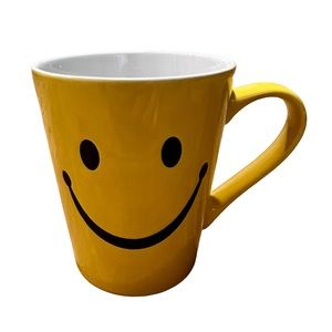 Burton + Burton Yellow Smiley Face Large Mug